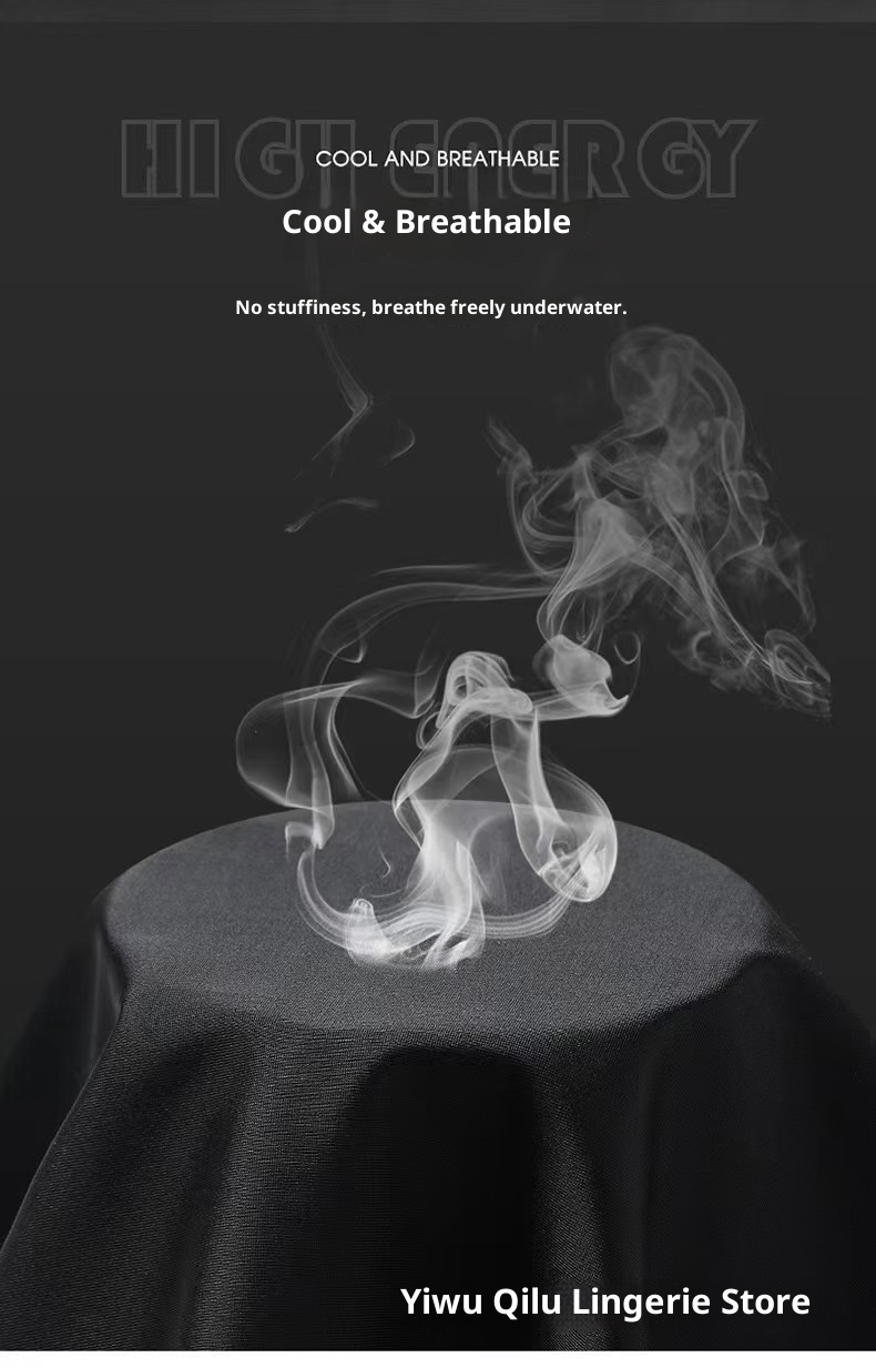 001 Men's Adult Boxer Double Layer Five Points Quick Dry Casual Anti Embarrassment New Professional Beach Swimming Trunks_voghion.com