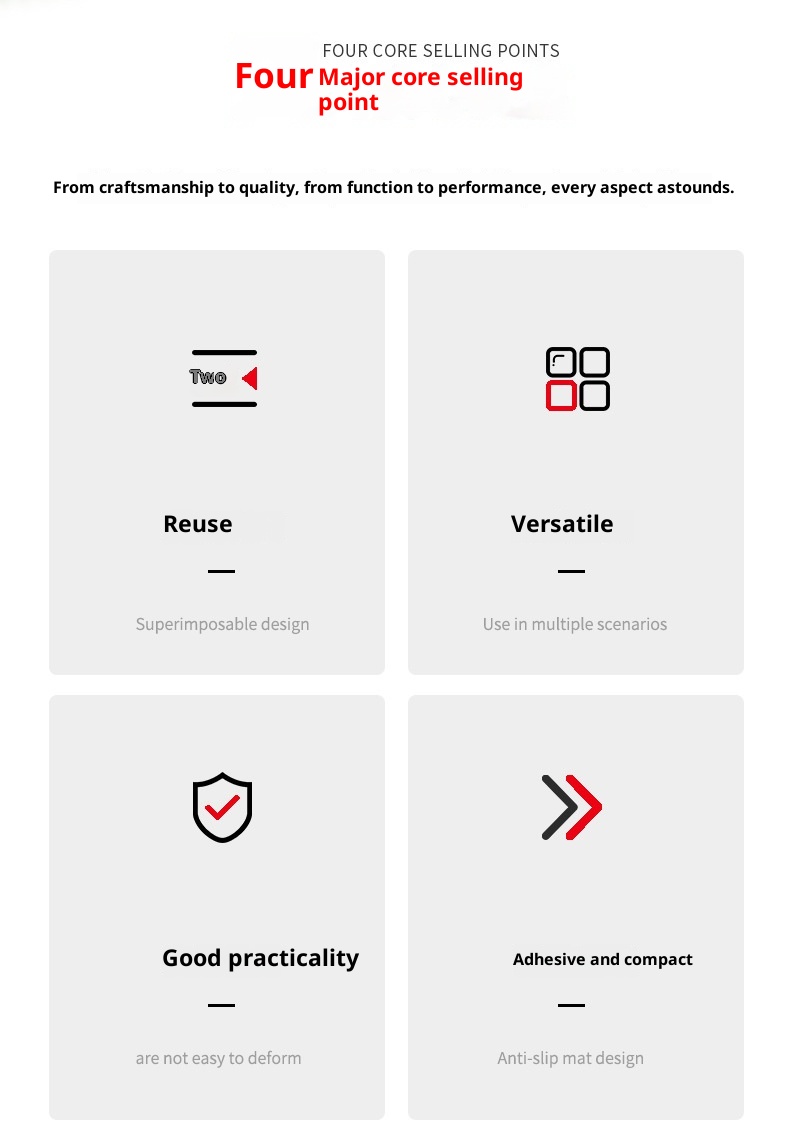 Tappetino antiscivolo Xiaodeng Xiaodeng per l'uso, tappetino portaoggetti per ornamenti, cruscotto resistente alle alte temperature, adesivo fisso per statuetta interna dell'auto_voghion.com