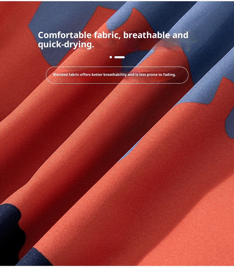 001 Adult Swimming New Men' Double Layer Quick-Dry Anti-Embarrament Swim Trunk Boxer Looe Breathable Caual Beach_voghion.com