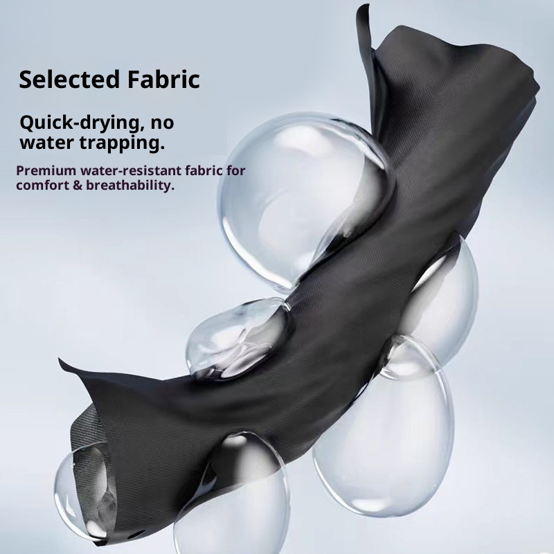 001 Adult Anti-Embarrassment Boxer Shorts Fashionable Men Professional Quick-Dry Breathable Sun-Proof Swimming Trunks_voghion.com