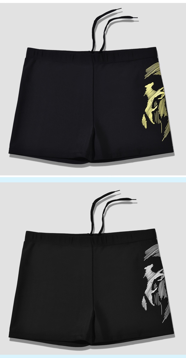 001 Bequeme Boxershorts für Erwachsene in Übergröße, schnelltrocknend, Badehose für Herren_voghion.com