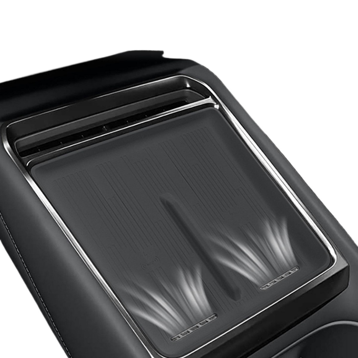 Suitable For Xpeng New P7 Central Control Wireless Charging Silicone Dustproof Protective Pad Car Interior Protection_voghion.com