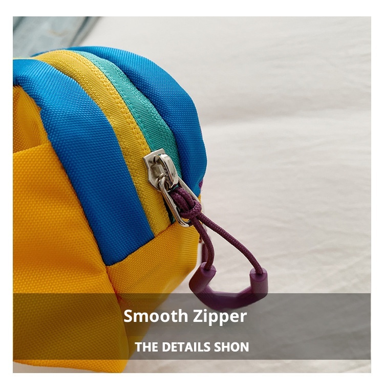 001 Foreign Trade Patchwork Color-Block Women's Chest Lightweight Outdoor Sports Cycling Phone Waist Dopamine Trendy_voghion.com