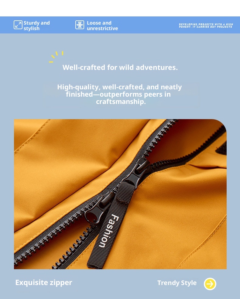 ActiveGo ActiveGo Rose Story Huang Yimei Stesso stile Single Donna Outdoor Escursionismo Casual Giacca Trench Cappotto All'ingrosso_voghion.com