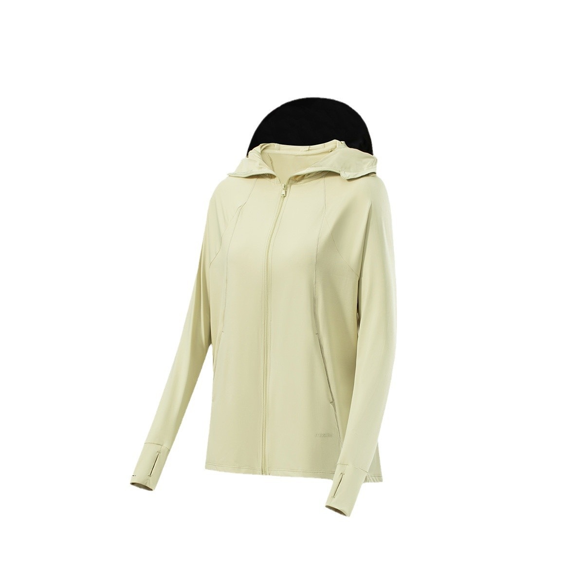 ActiveGo ActiveGo Nuovo abbigliamento outdoor da donna, giacca lunga con protezione solare UV in seta ghiacciata, cappotto estivo sottile con protezione solare per donna_voghion.com