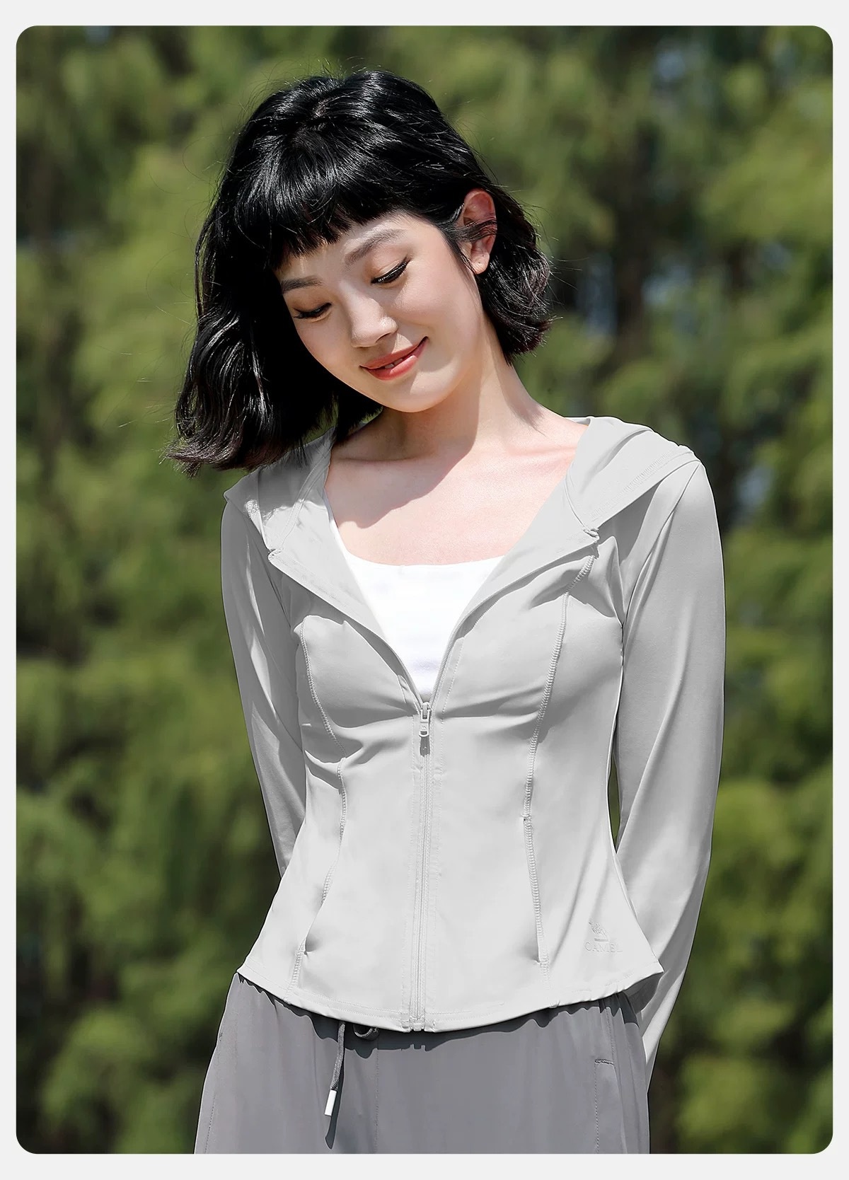 ActiveGo 2025 Estate Nuovo Originale Filato Abbigliamento Banana Intimo Stesso Stile Protezione Solare Maglietta All'aperto Fresco Traspirante Sensazione di Ghiaccio_voghion.com