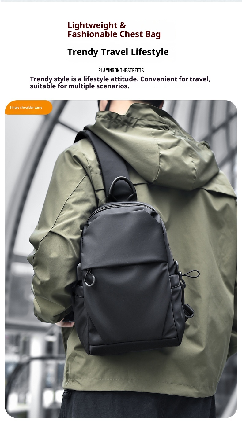 001 2025 Herbst Neue Herren Brustmarke Kleine Trendige Messenger Einfache Umhängetasche Umhängetasche_voghion.com