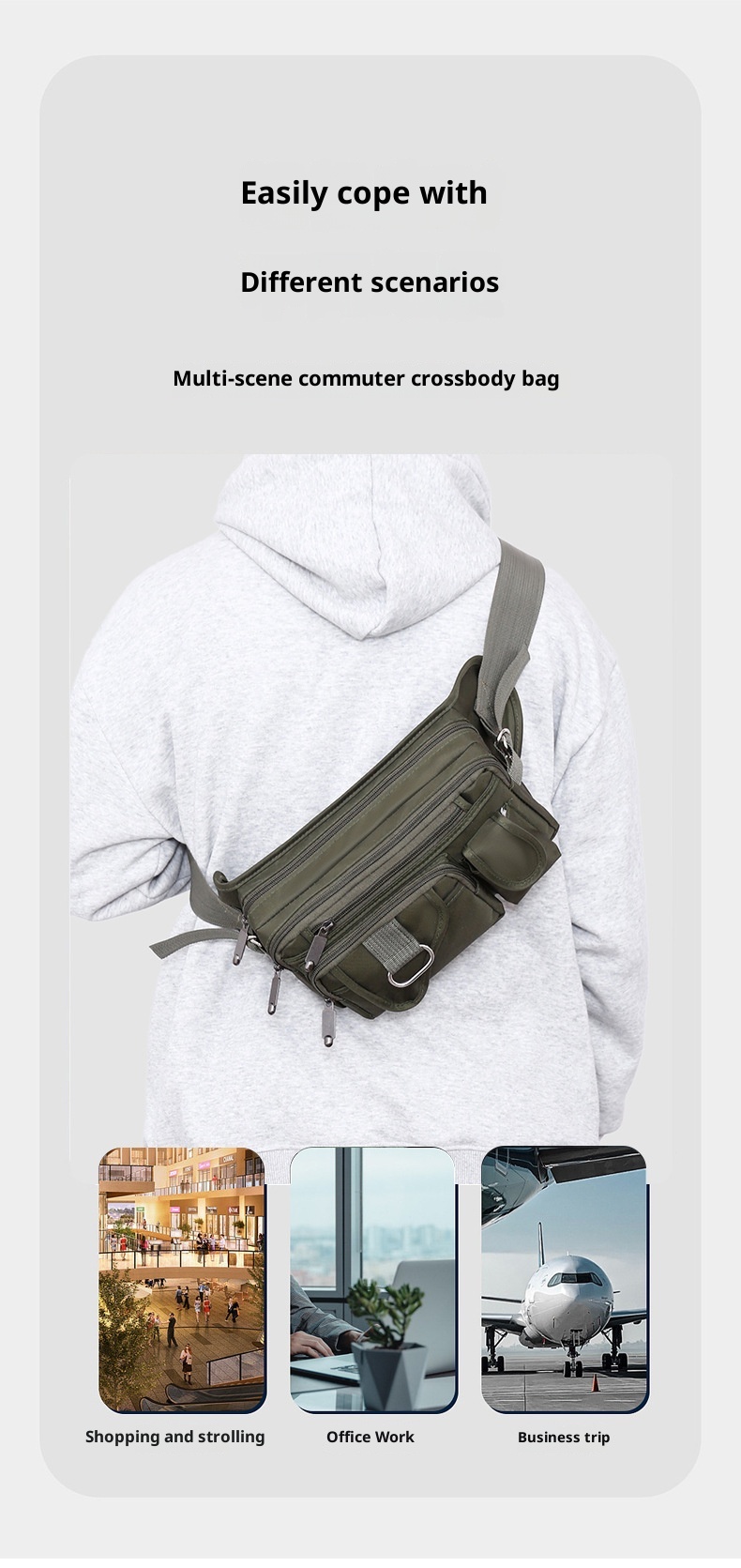 001 Cross-border Hot-Selling Water-Resistant For Men Outdoor Sports Tactical Large Waist Multi-Functional Travel Chest Bag_voghion.com