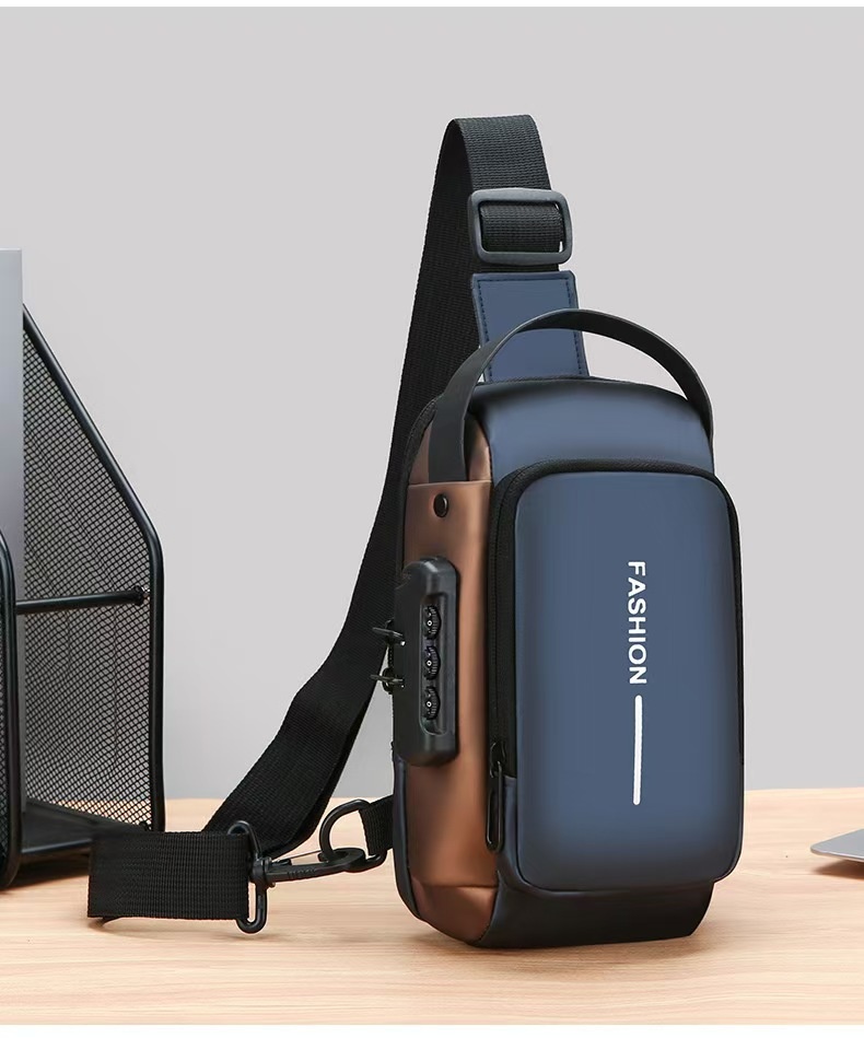 Mochila bandolera de alta calidad para hombre, estilo casual, para viajes de negocios, venta al por mayor._voghion.com