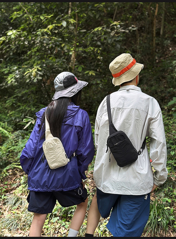 001 Einseitige Brusttasche für Herren, koreanische Version, lässiger Handy- und Münzbeutel im Instagram-Stil, geeignet für Radfahren, Wandern und andere Sportarten, kleine Herrengröße_voghion.com