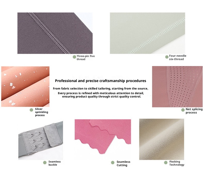 ActiveGo ActiveGo Cross-border Lulu Sports Bra With Chest Pads Shockproof Women's Outdoor Wear Quick-dry Top Fitness Yoga Vest_voghion.com