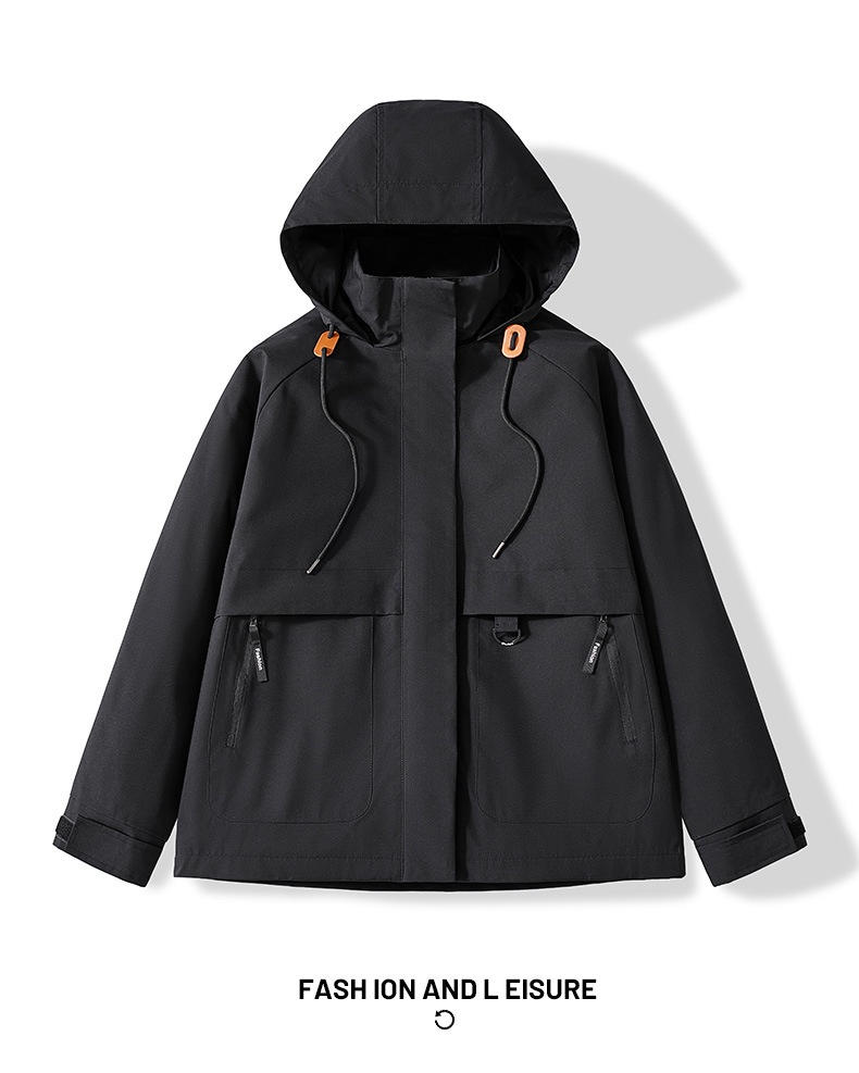 ActiveGo ActiveGo Rose Story Huang Yimei Stesso stile Single Donna Outdoor Escursionismo Casual Giacca Trench Cappotto All'ingrosso_voghion.com