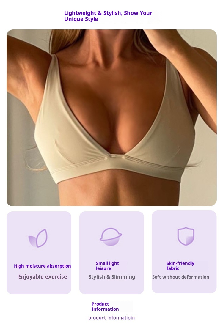 ActiveGo Cross-Border European And American Style Barely There Yoga Women, Shockproof, Gathered, Wearable Outside, Outdoor_voghion.com