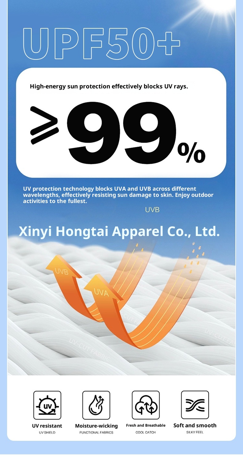 ActiveGo ActiveGo 25 Vêtements de soleil pour femmes Veste coupe-vent légère en soie glacée, protection UV, idéale pour le cyclisme et le sport, respirante_voghion.com