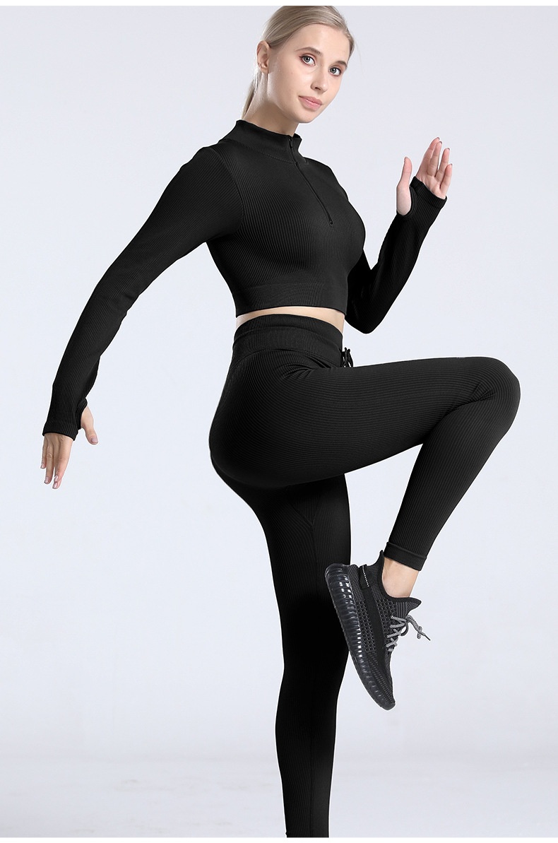 ActiveGo ActiveGo Outdoor Sports Fitness Set europeo e americano senza cuciture Abbigliamento yoga transfrontaliero di alta qualità_voghion.com