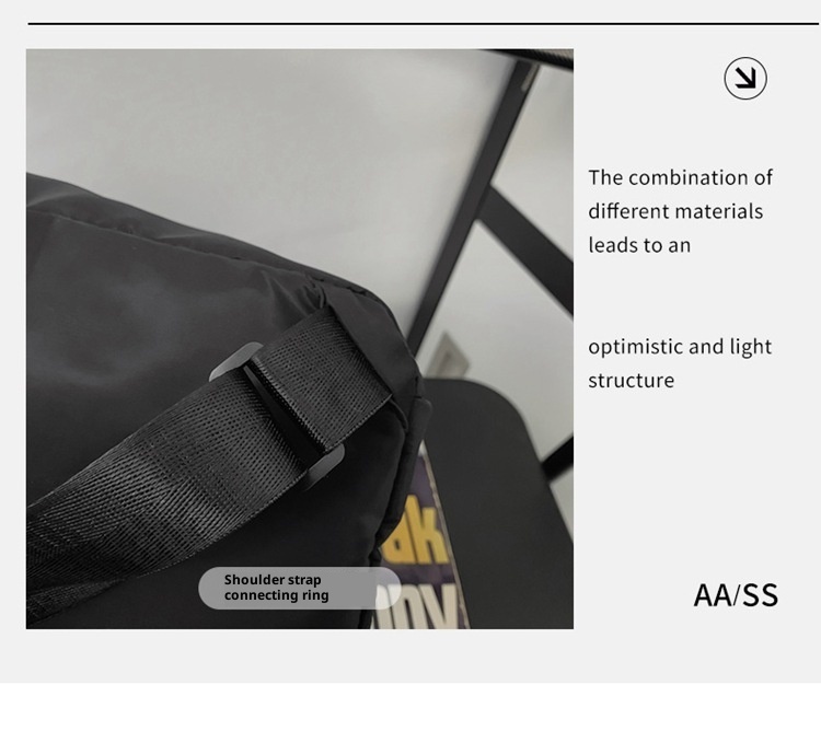 001 2024 Nuevo bolso bandolera pequeño y sencillo, estilo deportivo, informal y moderno de estilo coreano._voghion.com