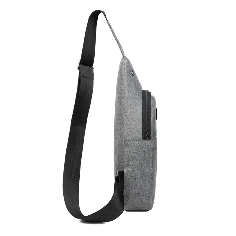 001 Fabrikant bedrukt canvas schoudertas voor heren in Koreaanse stijl, trendy crossbody-borsttas, casual kleine rugzak_voghion.com