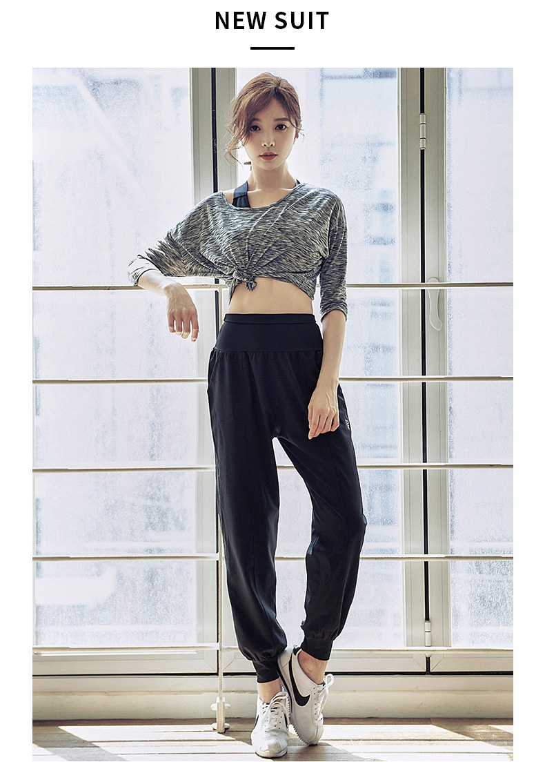 Maglietta sportiva larga ActiveGo per allenamento yoga all'aperto e fitness da ragazza, taglie forti, ad asciugatura rapida_voghion.com