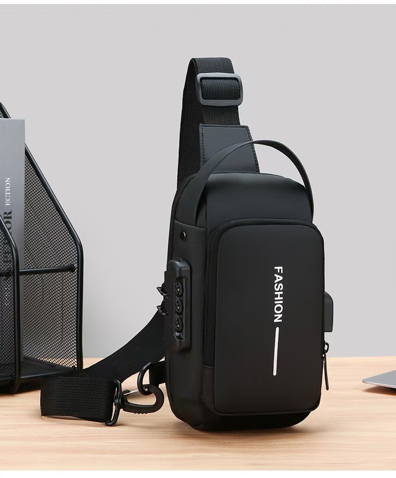 Mochila bandolera de alta calidad para hombre, estilo casual, para viajes de negocios, venta al por mayor._voghion.com