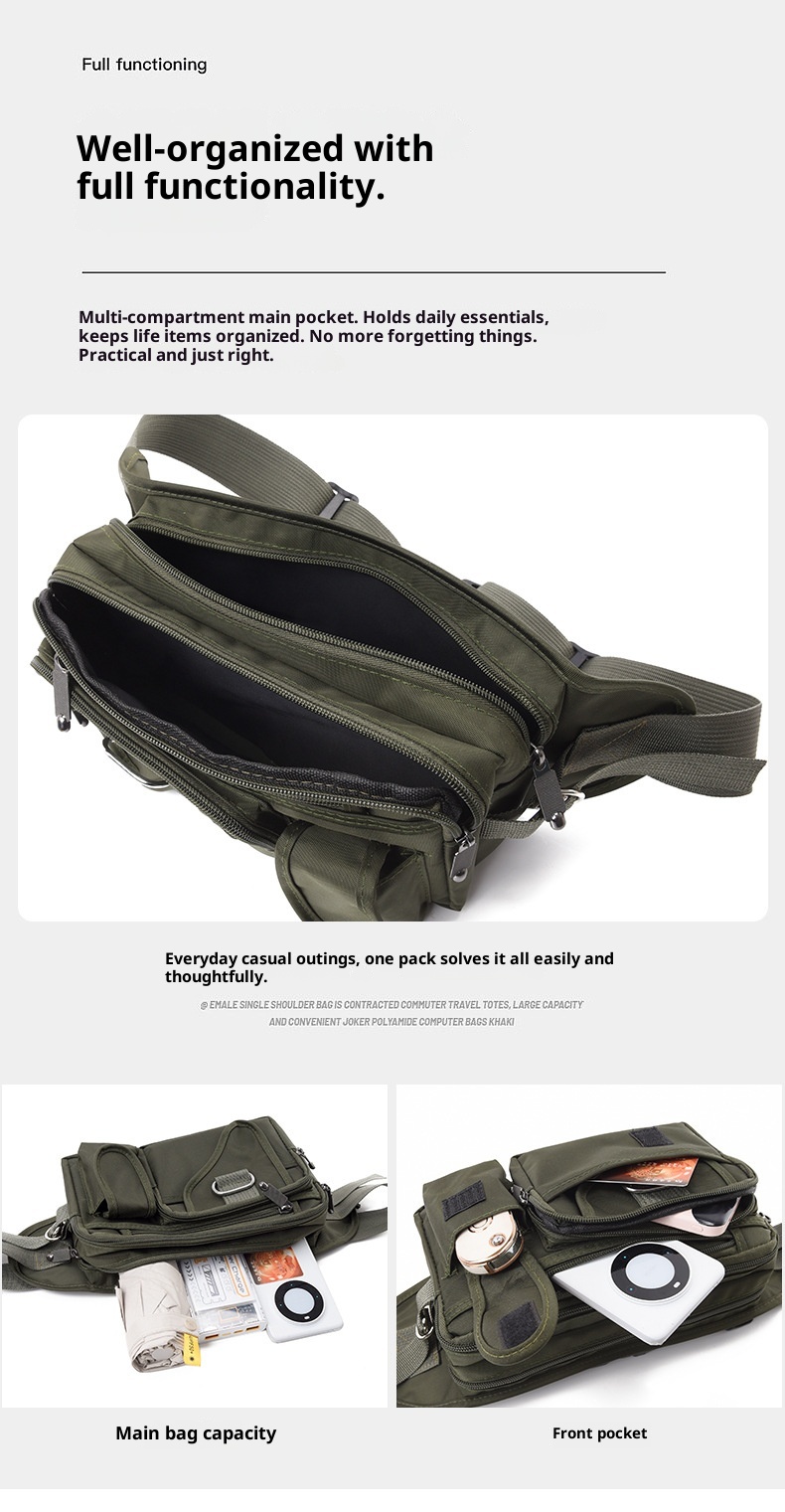001 Cross-border Hot-Selling Water-Resistant For Men Outdoor Sports Tactical Large Waist Multi-Functional Travel Chest Bag_voghion.com