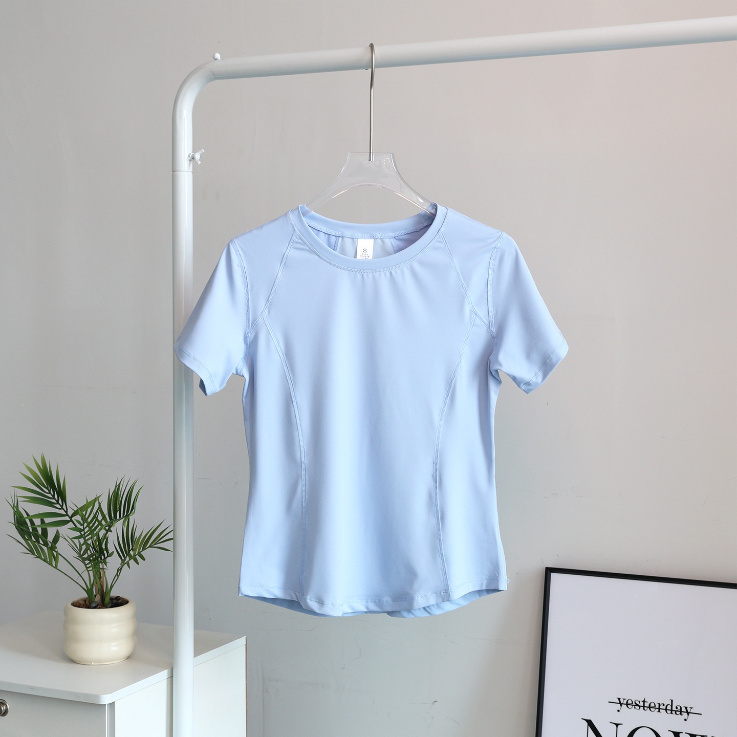 Tuta sportiva ActiveGo da donna estiva taglie forti, ampia, snellente, ad asciugatura rapida, casual, per attività all'aperto, maratona, corsa, escursionismo, yoga_voghion.com