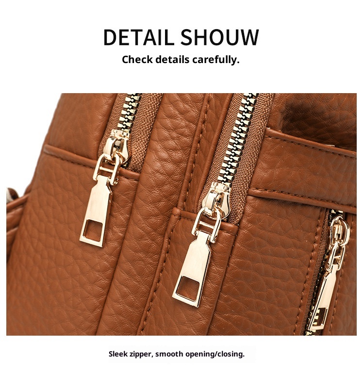 001 2025 Summer New Fashion Single Shoulder Crossbody Versatile PU Leather Large Capacity Casual Travel Women's Chest Bag_voghion.com