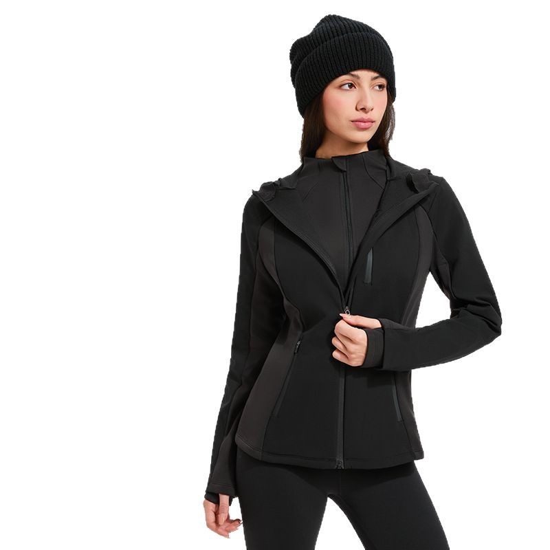 ActiveGo Herbst/Winter Neue Sport Damen Gänsedaunenjacke Warme Drei-in-Eins Softshell Slim Fit Outdoor Daunenjacke_voghion.com