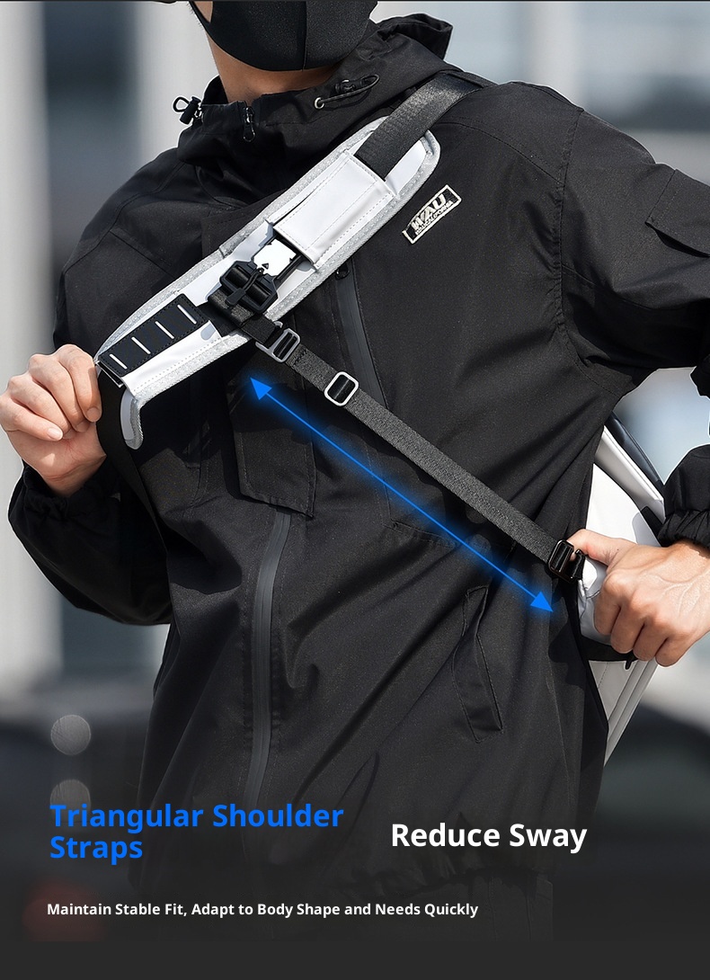 001 Xingyun 2 Crossbody Herren-Umhängetasche, einseitig, hoch geschnitten, lässig, modisch, für Radfahrer, tragbarer Rucksack_voghion.com