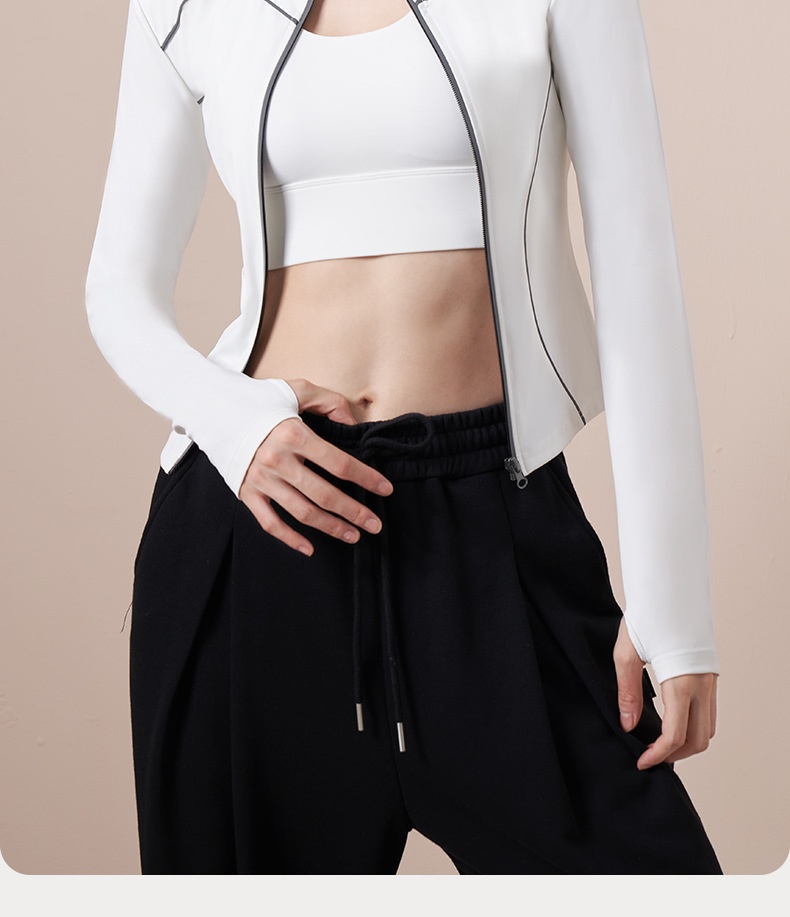 Abbigliamento da ciclismo ActiveGo autunno inverno, casual, riflettente, da notte, antivento, sportivo, da corsa, da donna, yoga_voghion.com