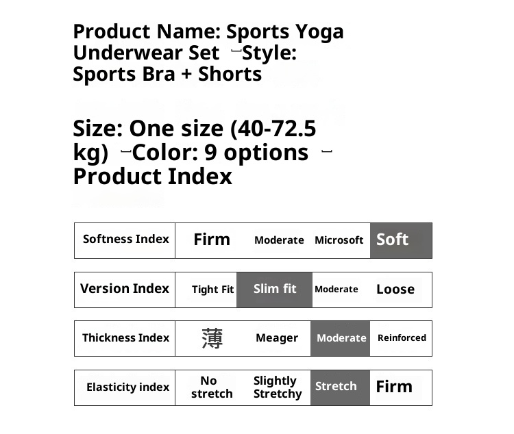 ActiveGo ActiveGo Pantaloncini aderenti elastici a vita alta, senza cuciture, per yoga all'aperto, ad asciugatura rapida, europei e americani, per donna, con protezioni per il petto_voghion.com