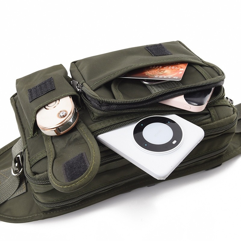 001 Cross-border Hot-Selling Water-Resistant For Men Outdoor Sports Tactical Large Waist Multi-Functional Travel Chest Bag_voghion.com