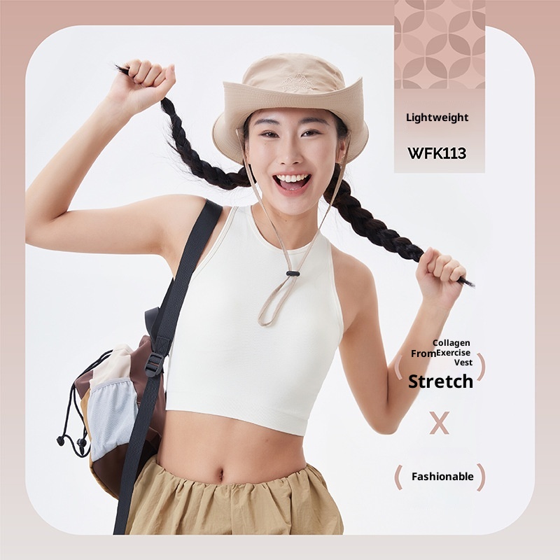 ActiveGo ActiveGo Fashion Outdoor Yoga Vest Style New Top Underwear Comfortable Sports Fitness Bra Beautiful Back Women_voghion.com