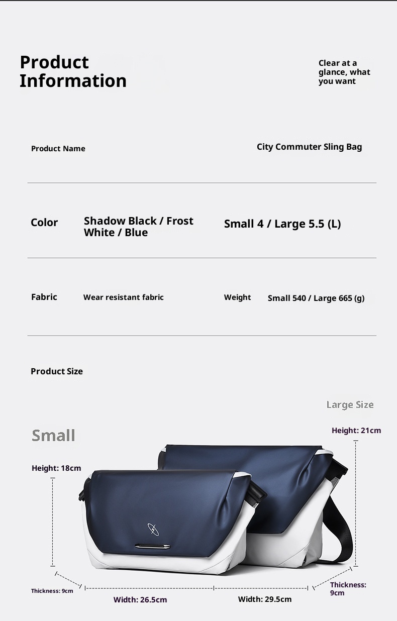 001 Xingyun 2 Crossbody Herren-Umhängetasche, einseitig, hoch geschnitten, lässig, modisch, für Radfahrer, tragbarer Rucksack_voghion.com