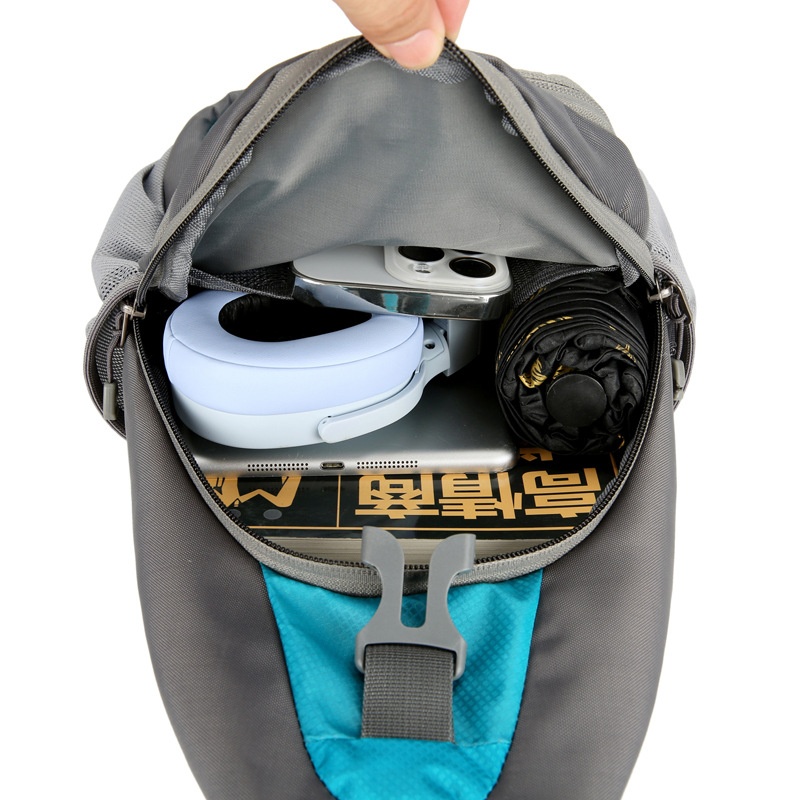 001 Cross-Border New Sports Outdoor Unisex Crossbody Canvas Casual Single Shoulder Chest Phone Bag_voghion.com