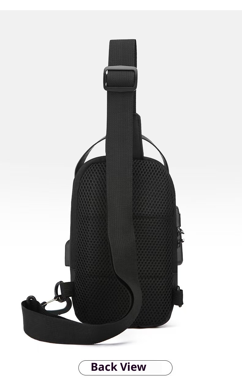 Mochila bandolera de alta calidad para hombre, estilo casual, para viajes de negocios, venta al por mayor._voghion.com