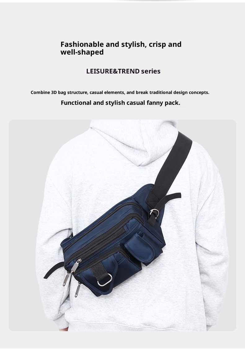 001 Cross-border Hot-Selling Water-Resistant For Men Outdoor Sports Tactical Large Waist Multi-Functional Travel Chest Bag_voghion.com