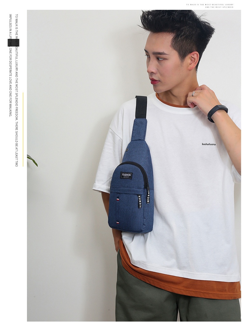 001 Hersteller Bedruckte Canvas-Schultertasche für Herren im koreanischen Stil, trendige Umhängetasche, lässiger kleiner Rucksack_voghion.com
