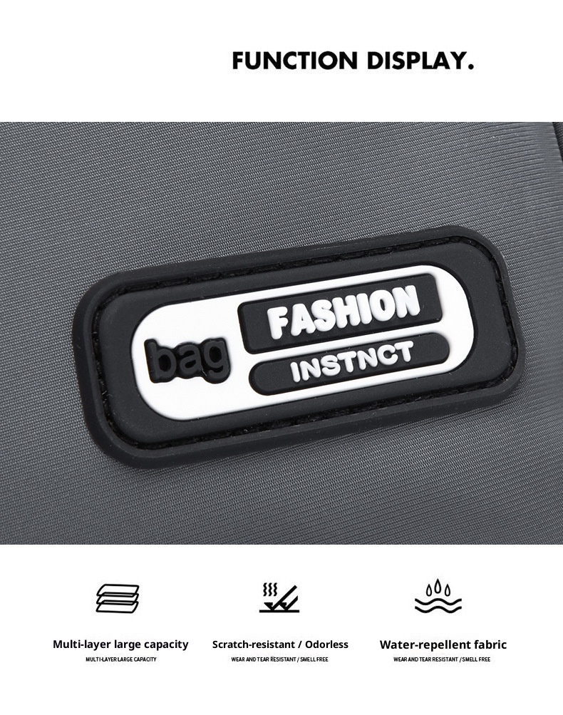 001 Oxford Stoff-Brusttasche, neue lässige Sport-Mehrzwecktasche für Damen und Herren, koreanische Version, große Kapazität, Umhängetasche_voghion.com