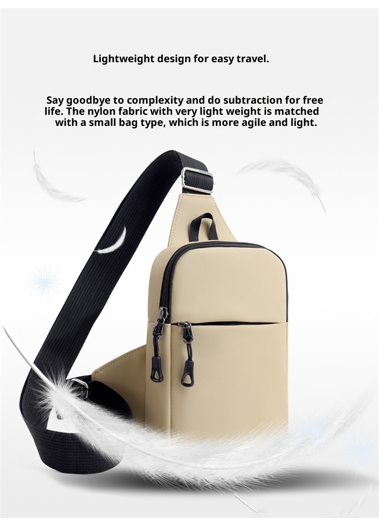 001 Men And Women Chest Custom Japanese Style Trendy Brand Simple Lightweight Ins Single Shoulder Multifunctional Casual_voghion.com