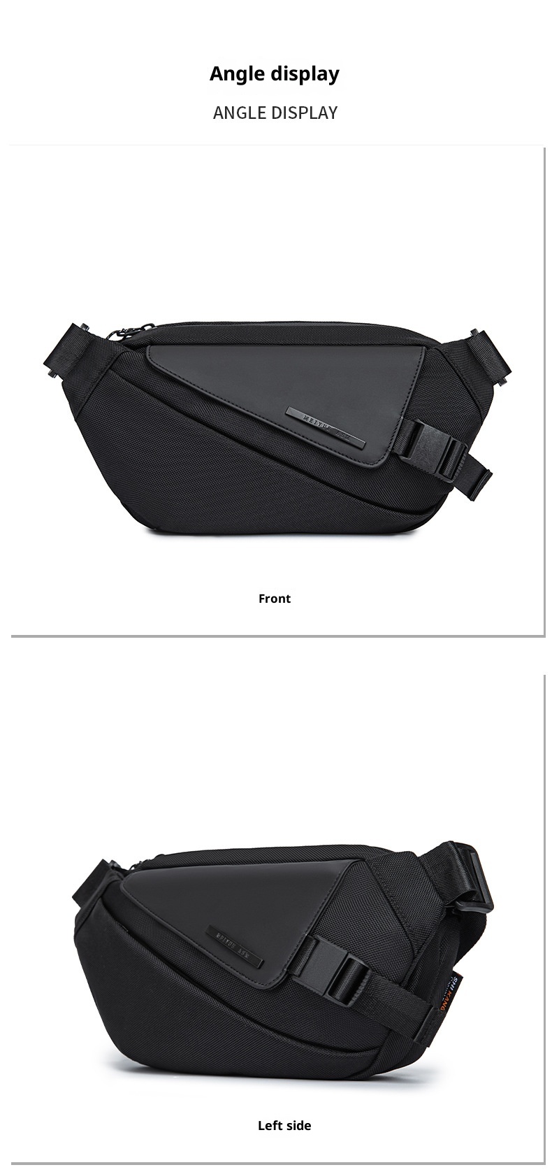 001 High-end Chest For Men, Functional Sports Riding Single Shoulder Bag, Commuting Multi-functional Men's Crossbody Bag_voghion.com