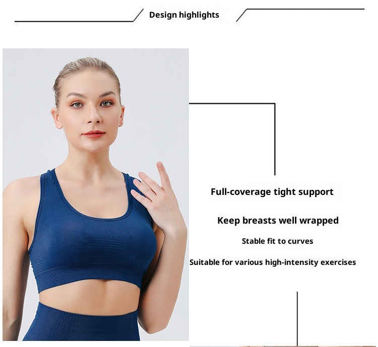 ActiveGo ActiveGo Pantaloncini aderenti elastici a vita alta, senza cuciture, per yoga all'aperto, ad asciugatura rapida, europei e americani, per donna, con protezioni per il petto_voghion.com