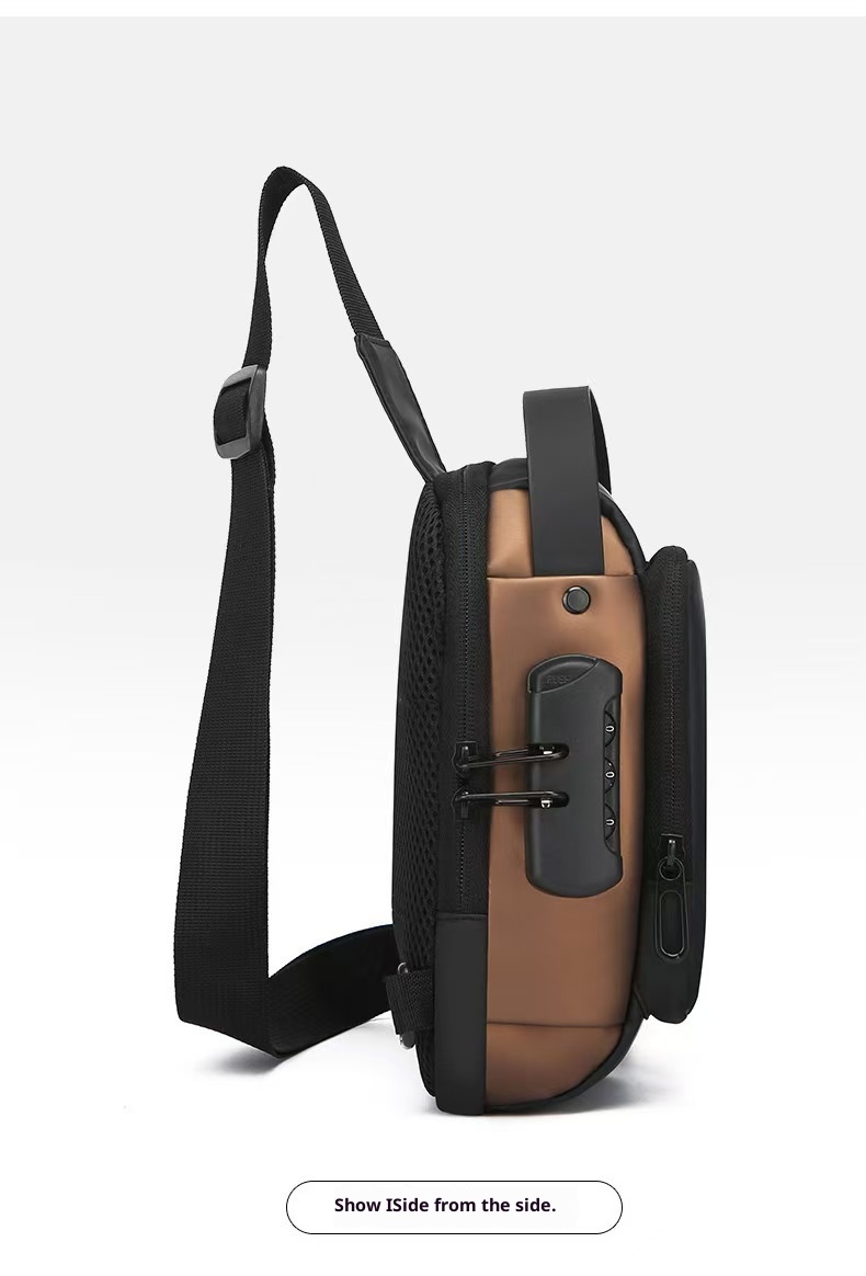 Mochila bandolera de alta calidad para hombre, estilo casual, para viajes de negocios, venta al por mayor._voghion.com