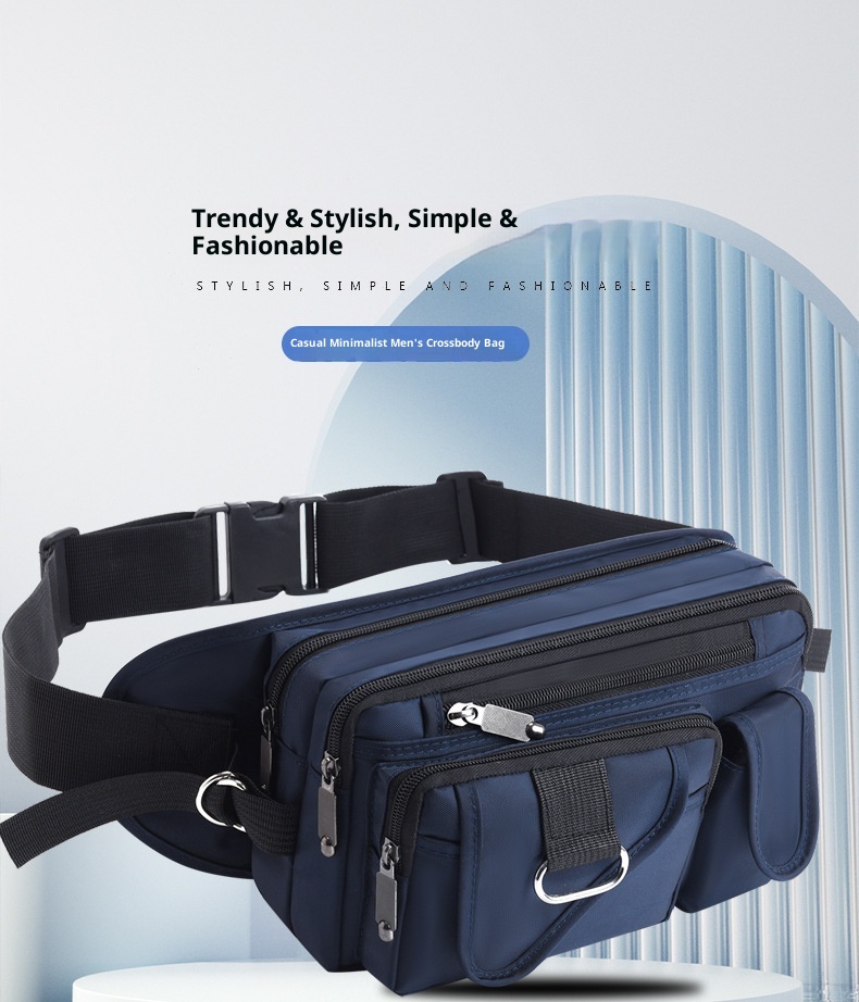 001 Cross-border Hot-Selling Water-Resistant For Men Outdoor Sports Tactical Large Waist Multi-Functional Travel Chest Bag_voghion.com