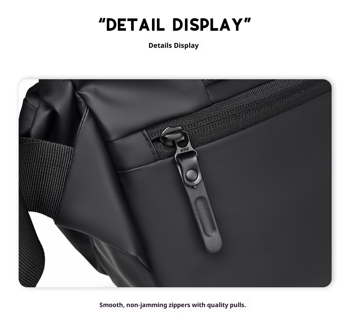 001 Waterproof Trendy Multi-layer Men's Motorcycle Crossbody Hot-selling Chest Multi-functional Magnetic Buckle_voghion.com