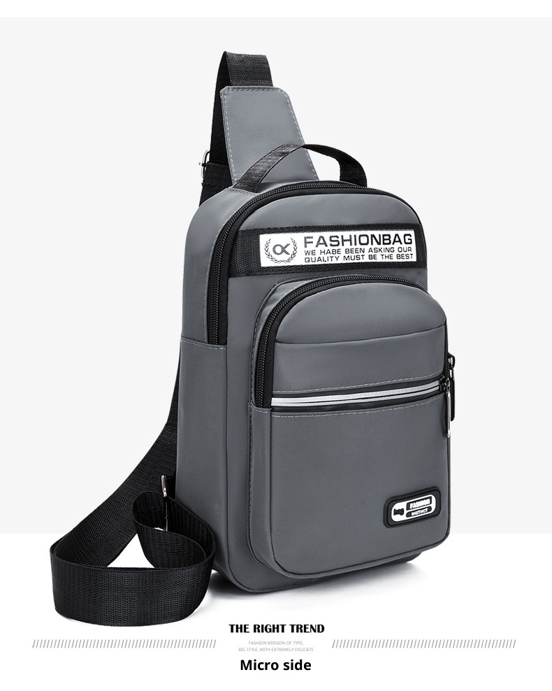 001 Oxford Stoff-Brusttasche, neue lässige Sport-Mehrzwecktasche für Damen und Herren, koreanische Version, große Kapazität, Umhängetasche_voghion.com