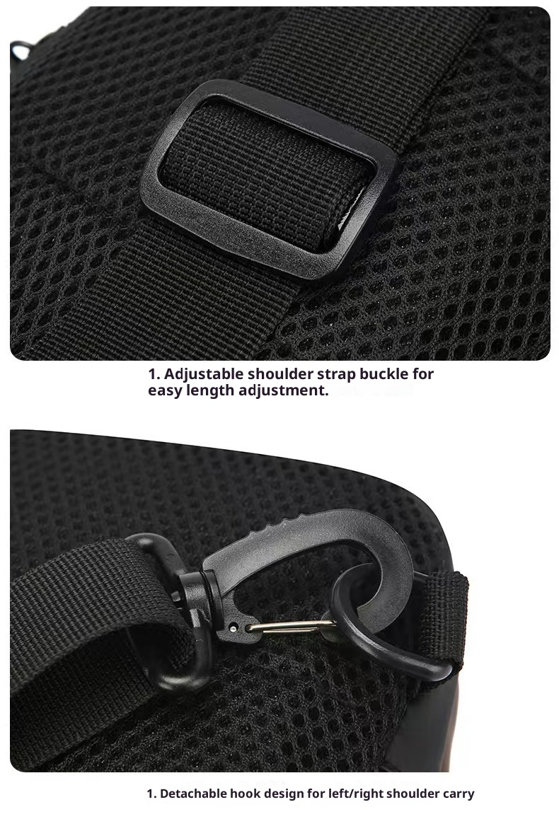 Mochila bandolera de alta calidad para hombre, estilo casual, para viajes de negocios, venta al por mayor._voghion.com