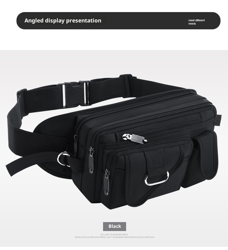 001 Cross-border Hot-Selling Water-Resistant For Men Outdoor Sports Tactical Large Waist Multi-Functional Travel Chest Bag_voghion.com
