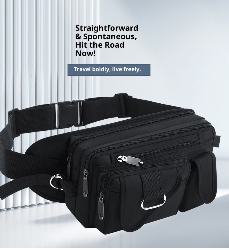 001 Cross-border Hot-Selling Water-Resistant For Men Outdoor Sports Tactical Large Waist Multi-Functional Travel Chest Bag_voghion.com