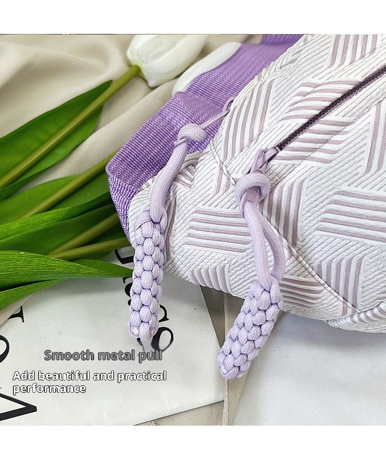 001 Minimalist Casual INS For Women Fresh Forest Style Crossbody Sports Chest Niche Student Versatile Waist Bag_voghion.com