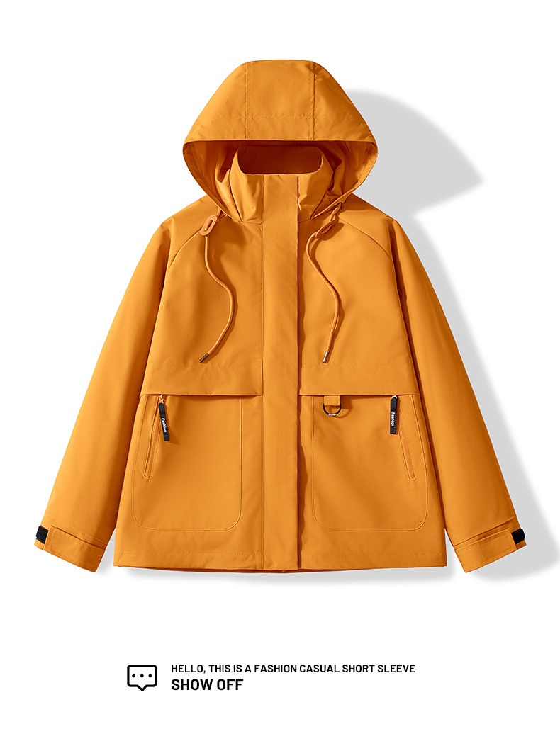 ActiveGo ActiveGo Rose Story Huang Yimei Stesso stile Single Donna Outdoor Escursionismo Casual Giacca Trench Cappotto All'ingrosso_voghion.com